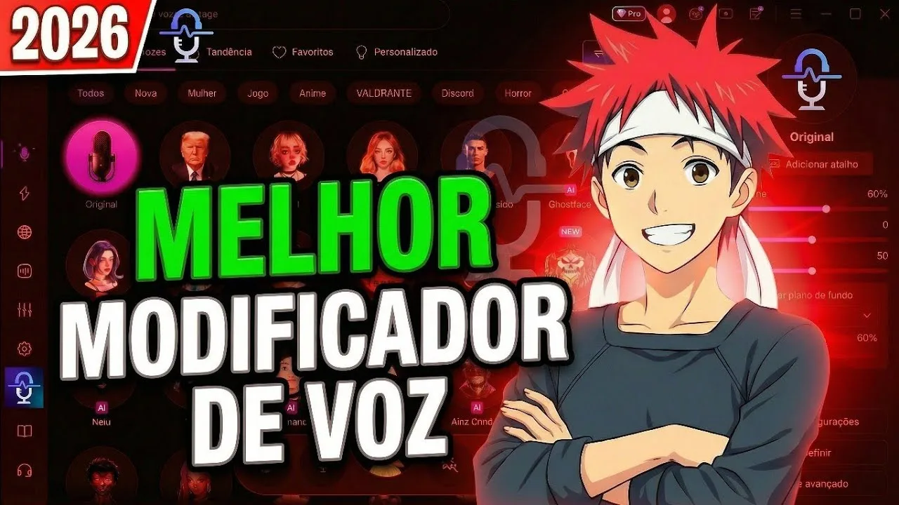 VoiceWave — O Melhor Modificador de Voz com IA para Gamers em 2026