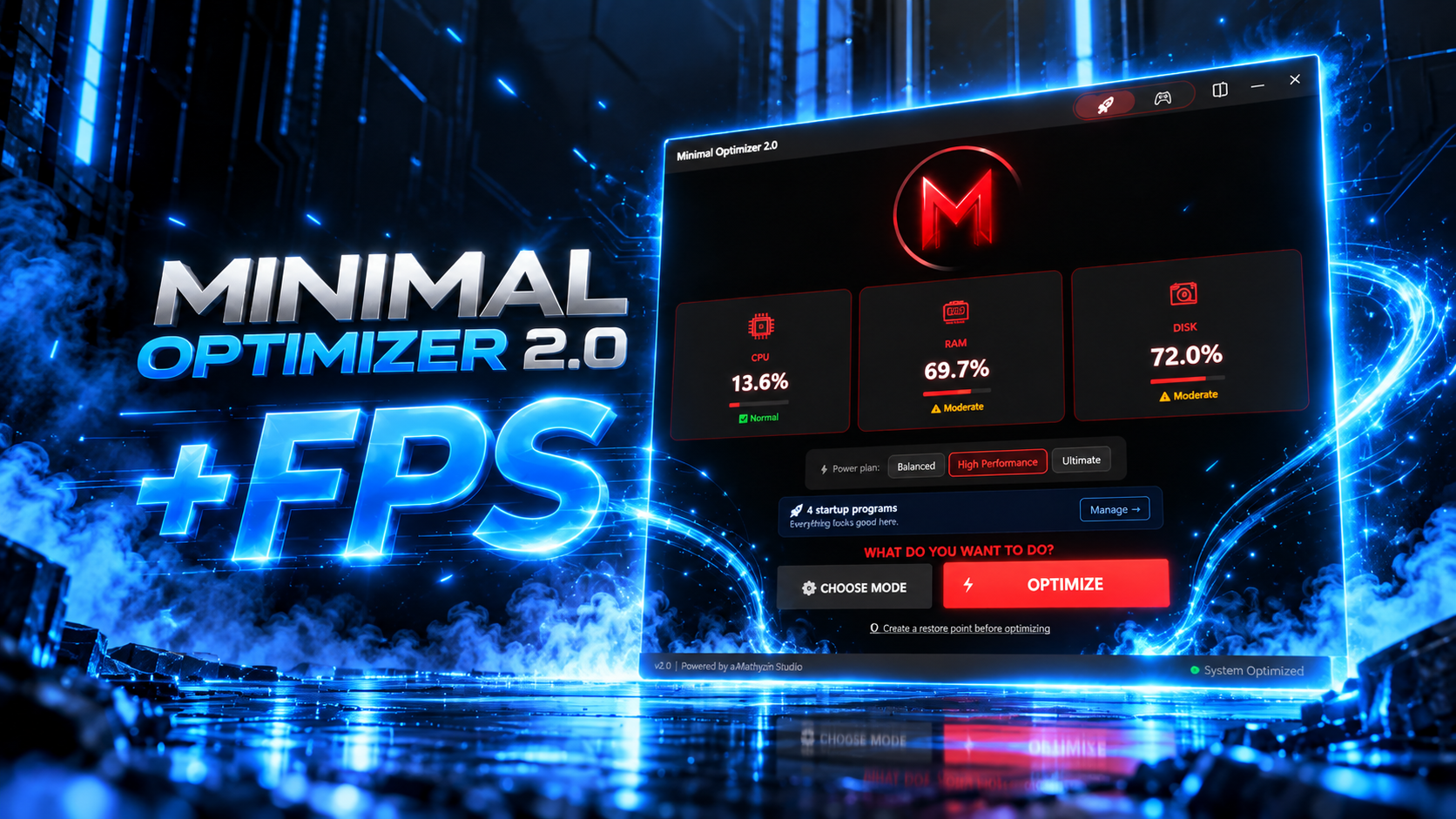 Minimal Optimizer 2.0 — The Best Free Windows Optimizer in 2026