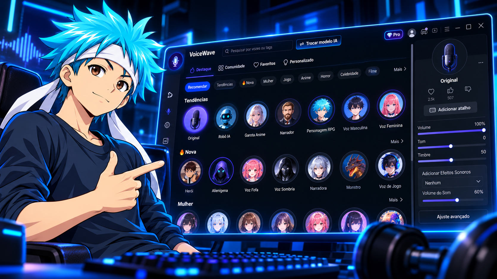 EaseUS VoiceWave — AI Voice Changer for Windows